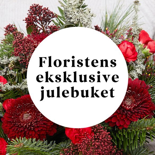 Floristens eksklusive julebuket Premium